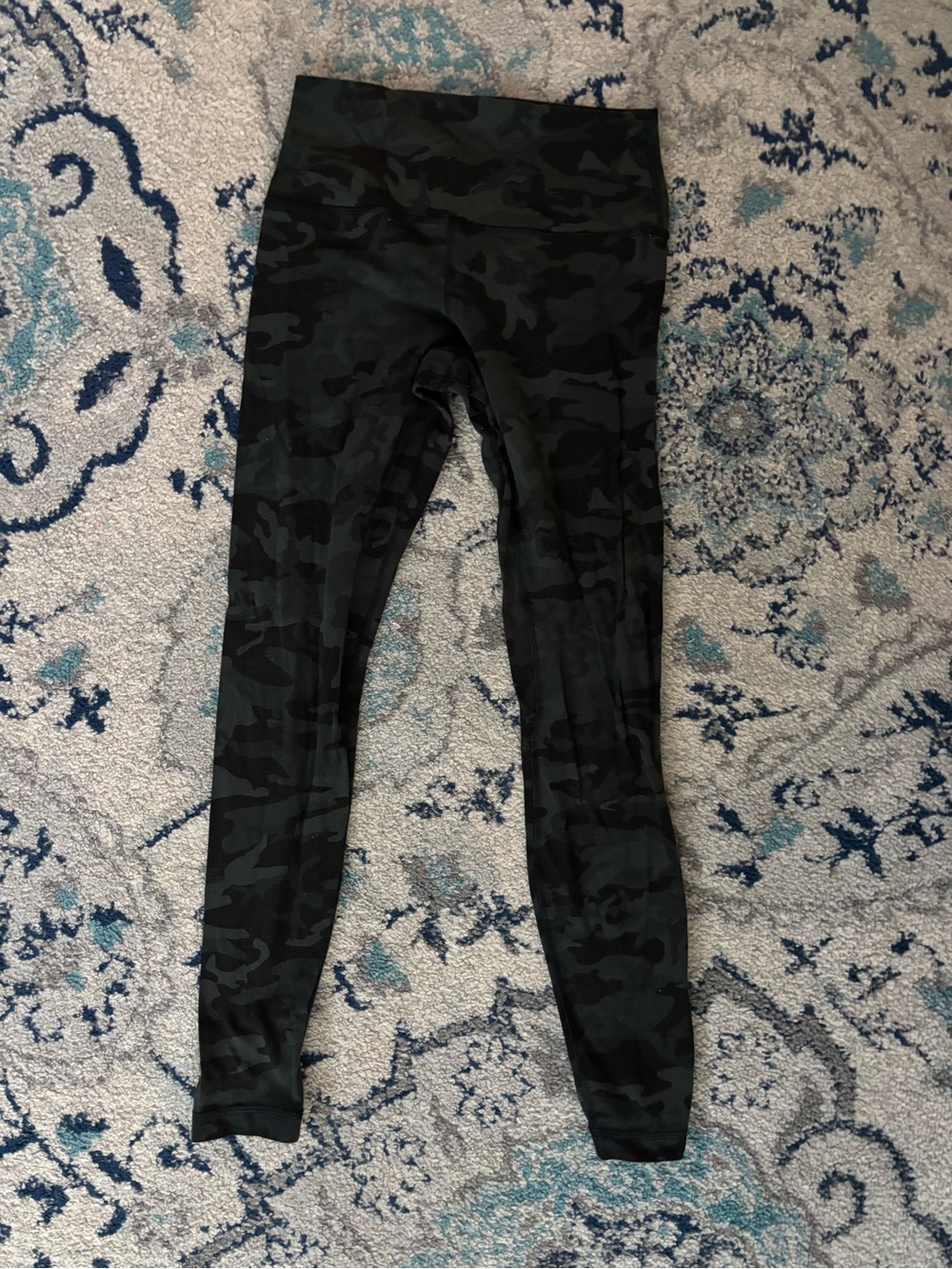 Lululemon Align Camo High-Waist Leggings - Black/Green